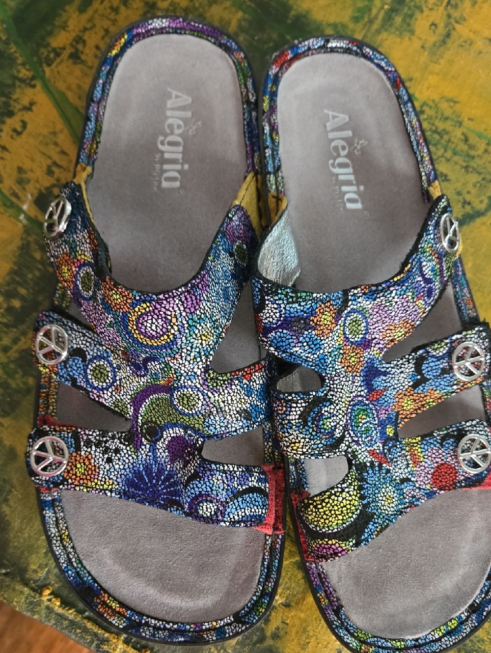 Alegria Multicolor Dandal Size 11